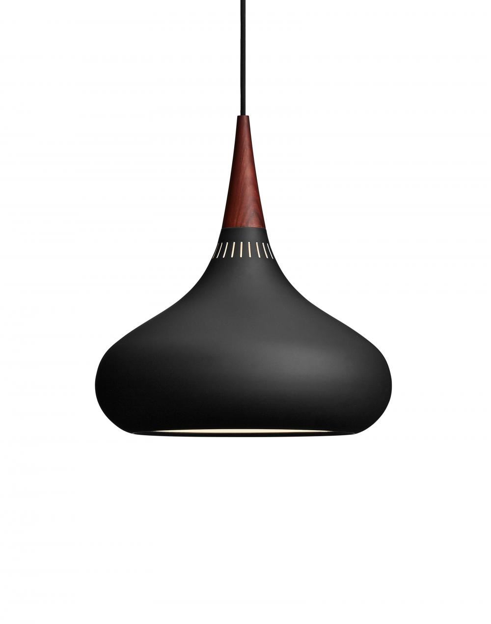 Fritz Hansen Orient Pendant P2 Black Rosewood Designer Pendant Lighting