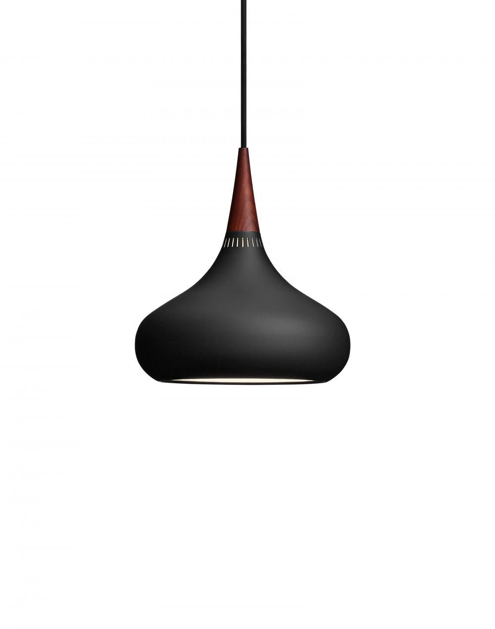 Fritz Hansen Orient Pendant P1 Black Rosewood Designer Pendant Lighting