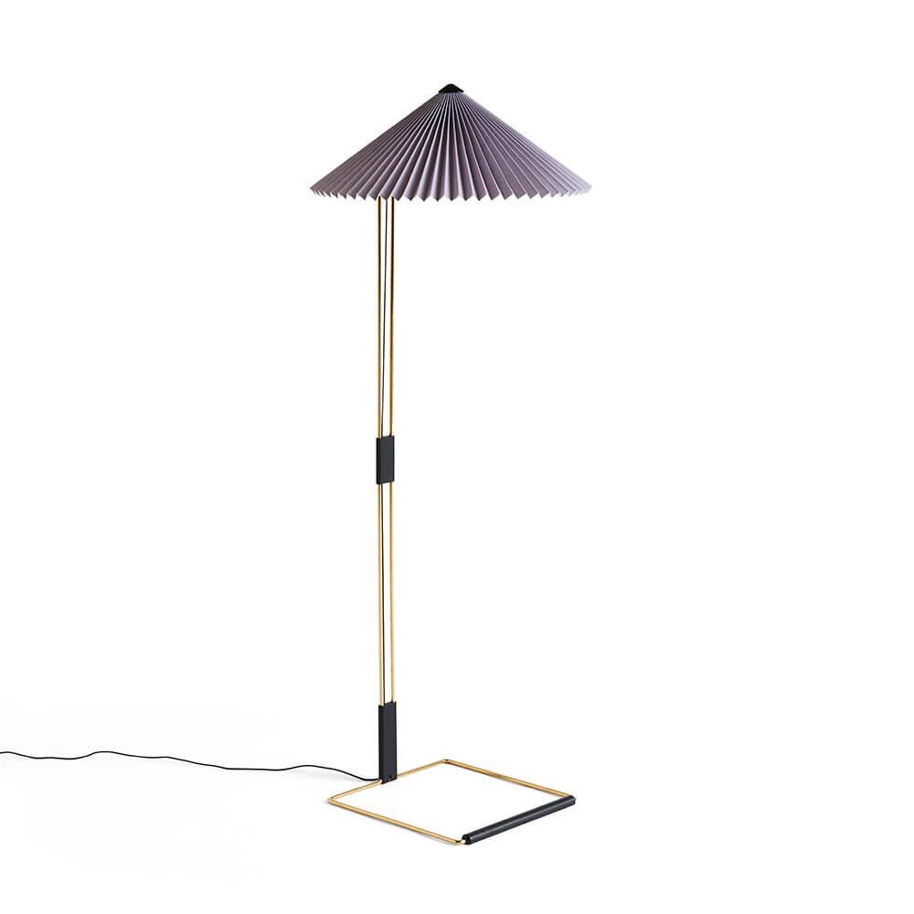 Hay Matin Floor Light Lavender Shade Floor Lighting Purple Designer Floor Lamp