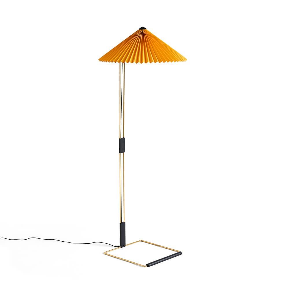Hay Matin Floor Light Yellow Shade Floor Lighting Designer Floor Lamp