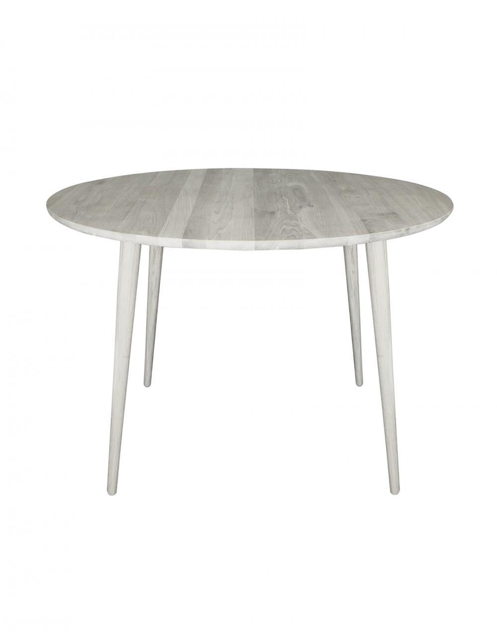 Non Dining Table 110cm Round Smoked