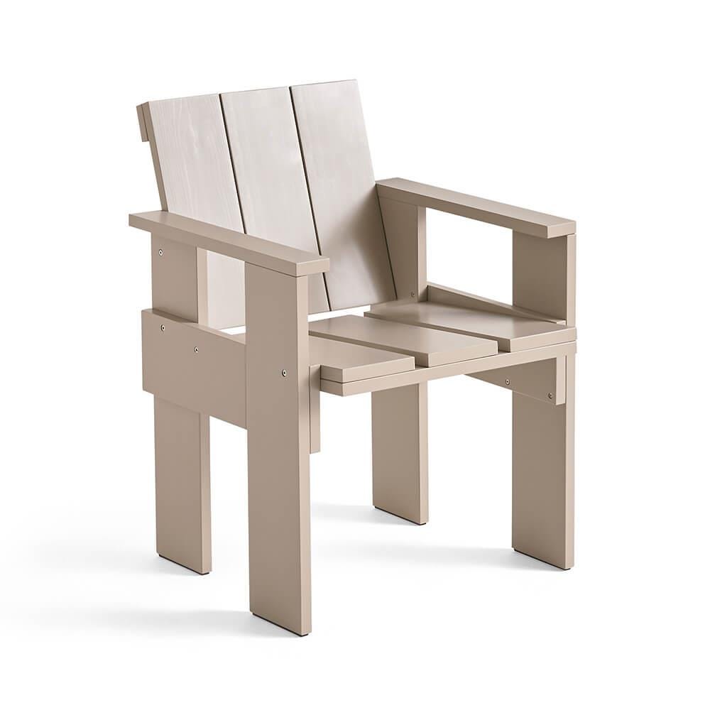 Hay Crate Outdoor Dining Chair London Fog Cream