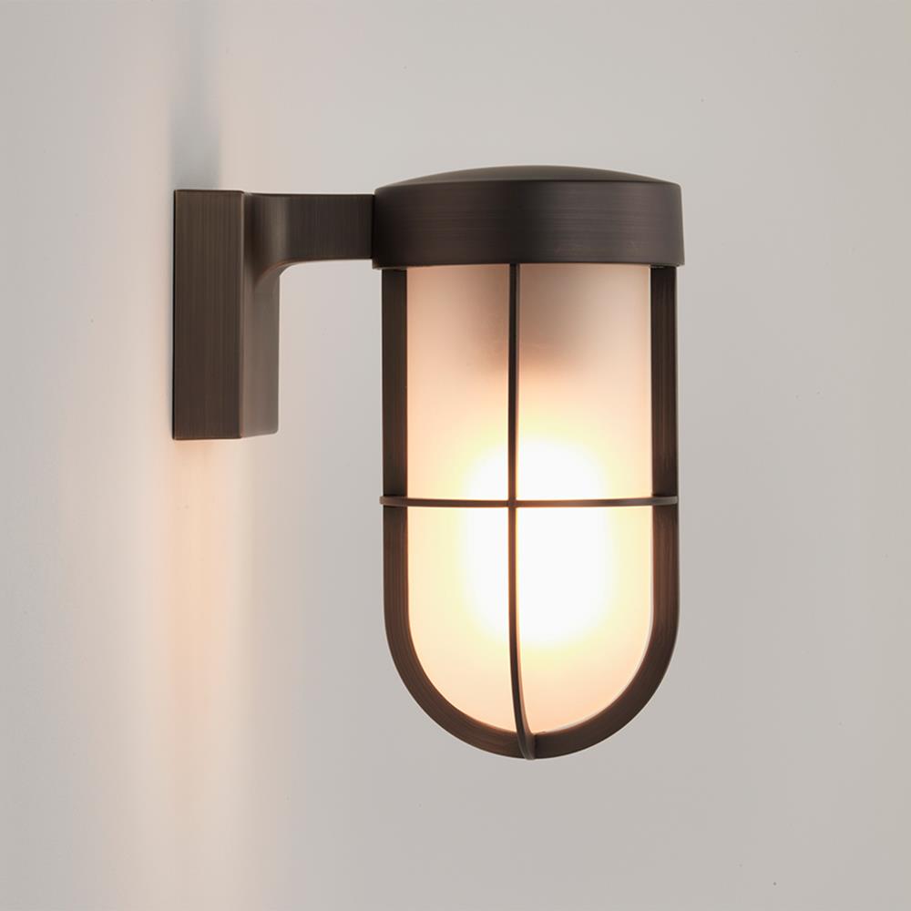 Cabin Wall Light Bronze Frosted
