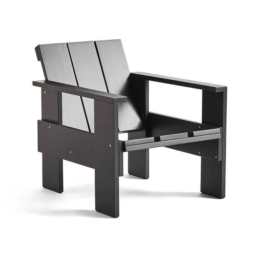 Hay Crate Outdoor Lounge Chair Black