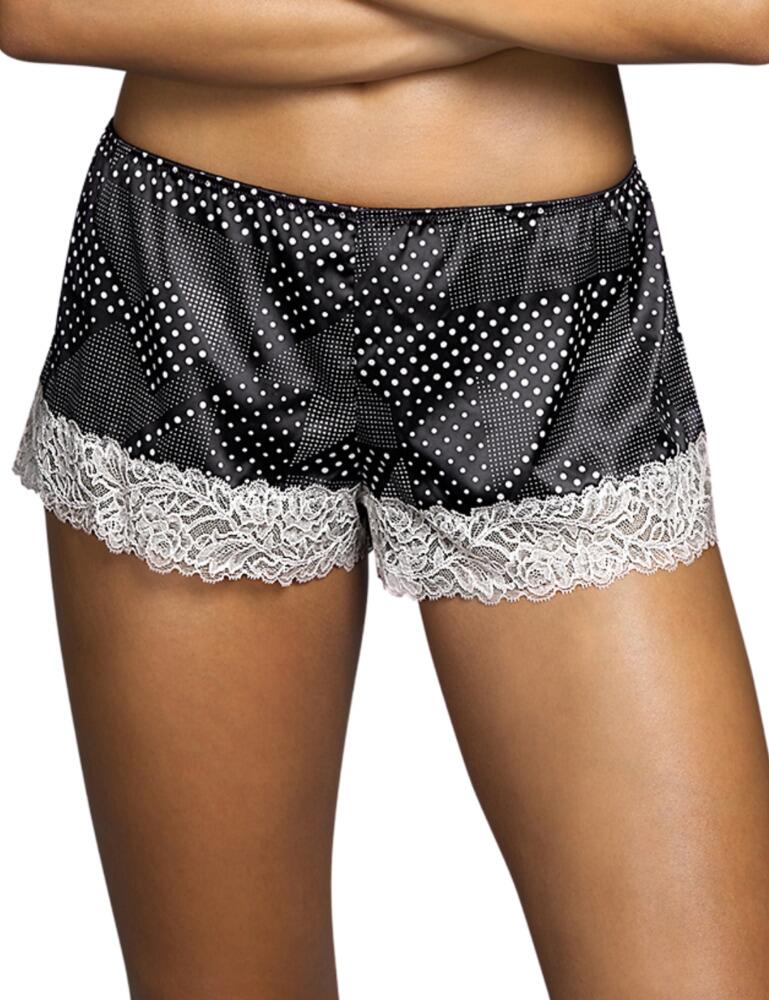 Sleep in ultimate comfort with these Andres Sarda Flower pyjama shorts. The Flower range offers geo and dotted patterns all-over for a cute look. Along the bottom of the shorts is beautiful floral lace. These shorts are perfect for sleeping in as they are made from soft light fabrics.  Pyjamas shorts Geometric and dotted pattern Floral lace Soft light fabrics Composition: 55% Polyester &pipe; 31% Polyamide &pipe; 13% Elastane &pipe; 1% Cotton  Listed in UK sizes  50538-91415-1201655 3309159 Pyjama Short