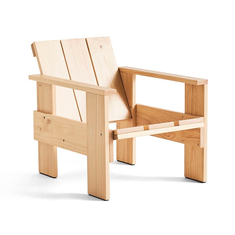 Hay Crate Outdoor Lounge Chair Pinewood Light Wood