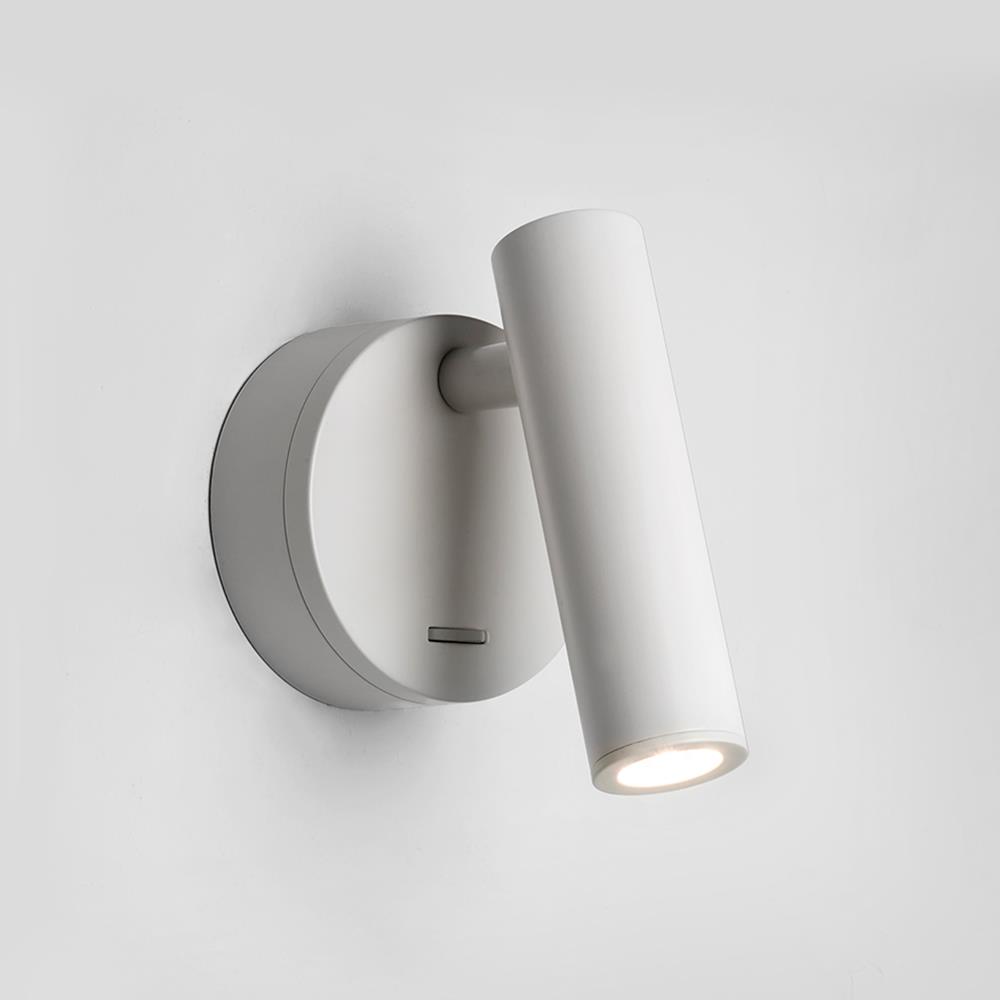 Enna Round Spotlight Surface Matt White