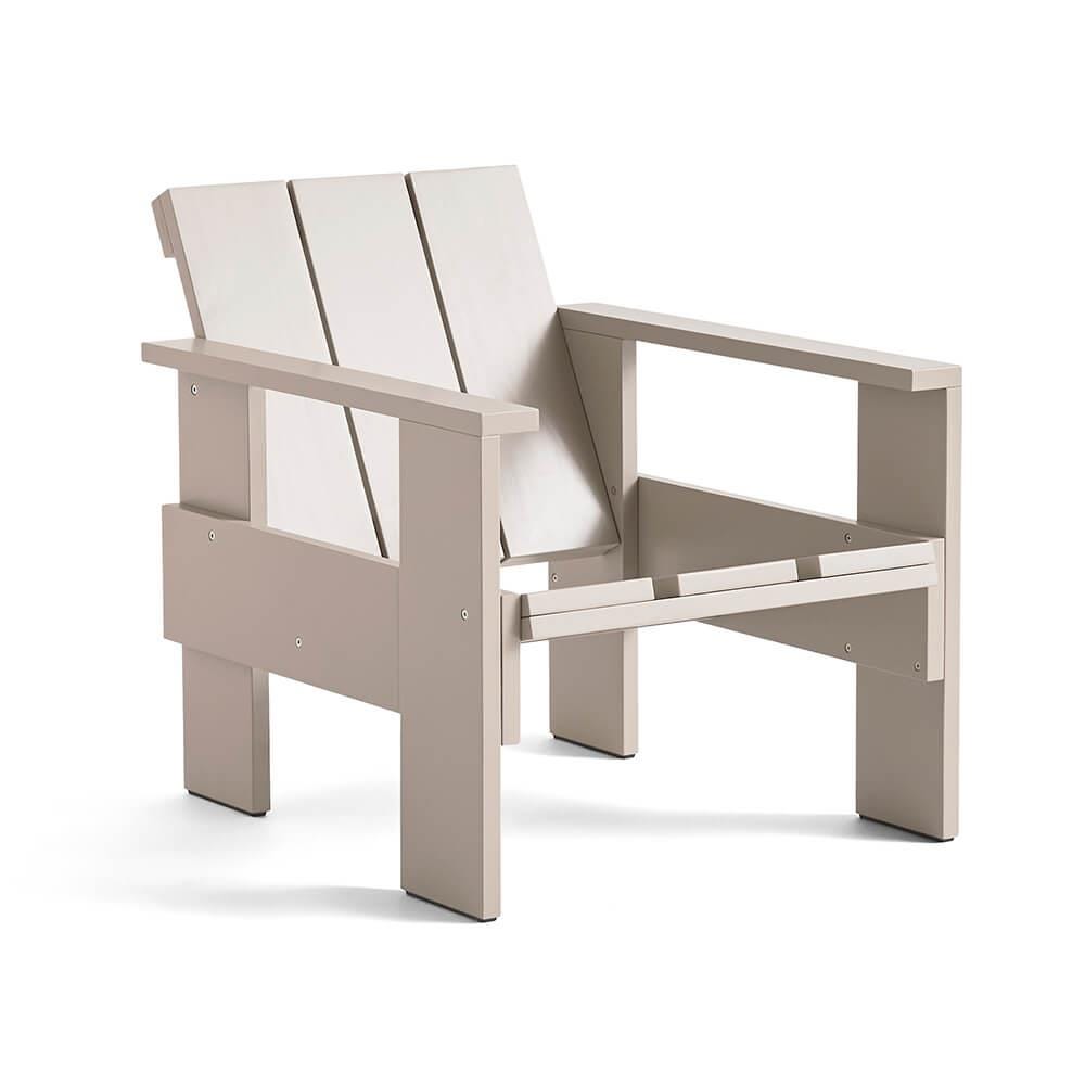 Hay Crate Outdoor Lounge Chair London Fog Cream