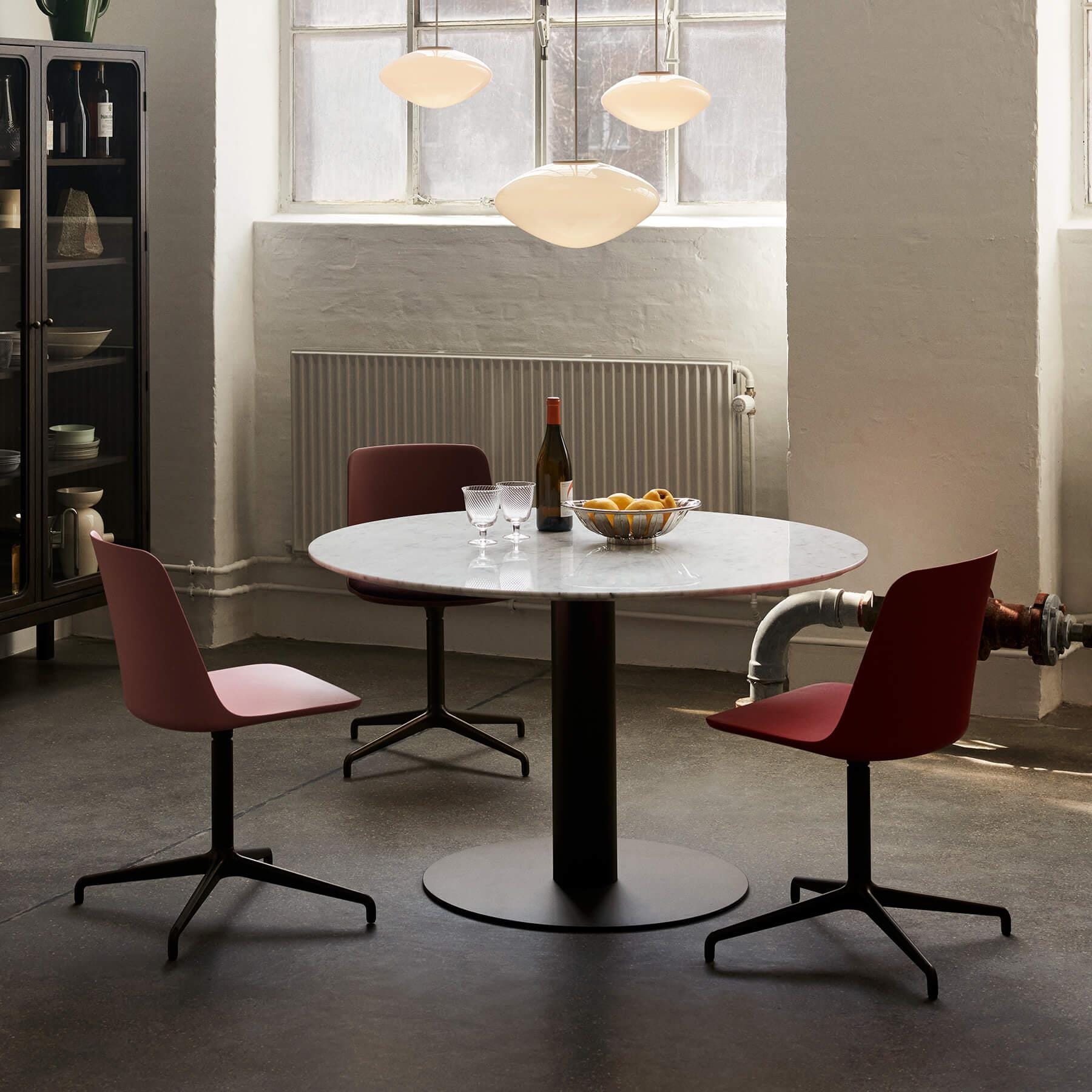 Tradition In Between Sk19 And Rely Hw11 Chair Dining Bundle Nero Marquina Table Top Red Brown Seat Multi Designer Furniture From Holloways Of Ludl