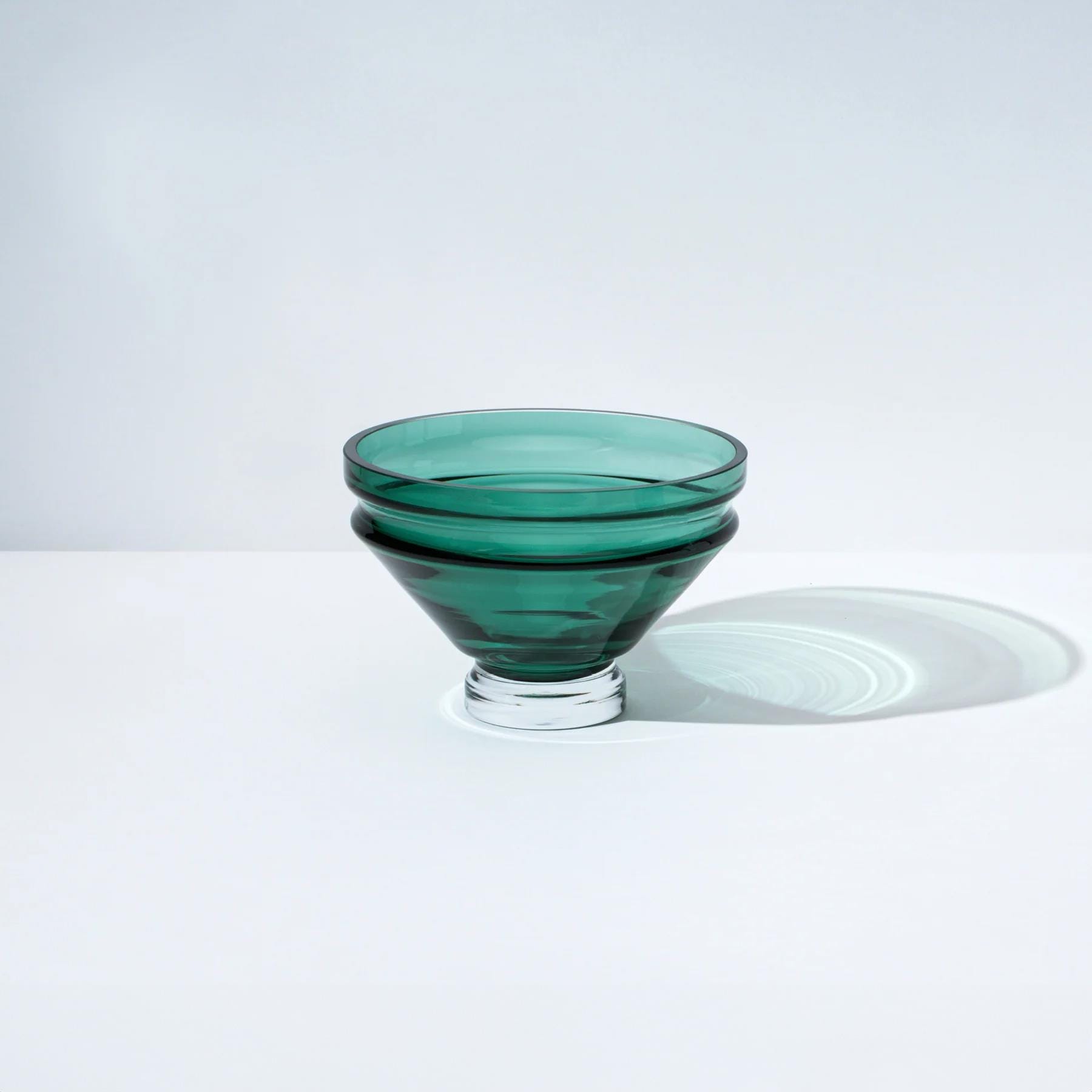 Raawii Rel166 Bowl Bristol Green Small Glass Green