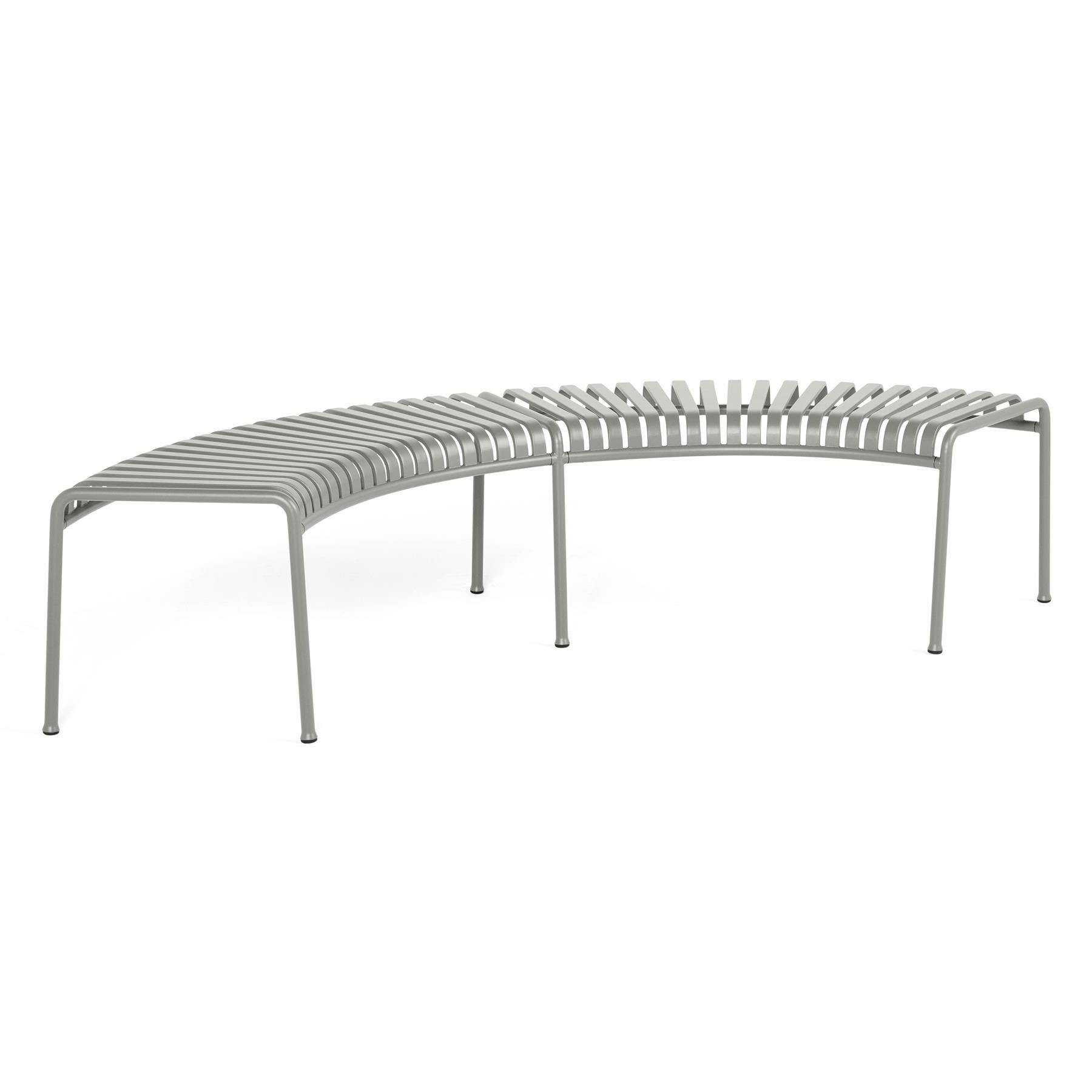 Hay Palissade Garden Furniture Park Bench Sky Grey Designer Furniture From Holloways Of Ludlow