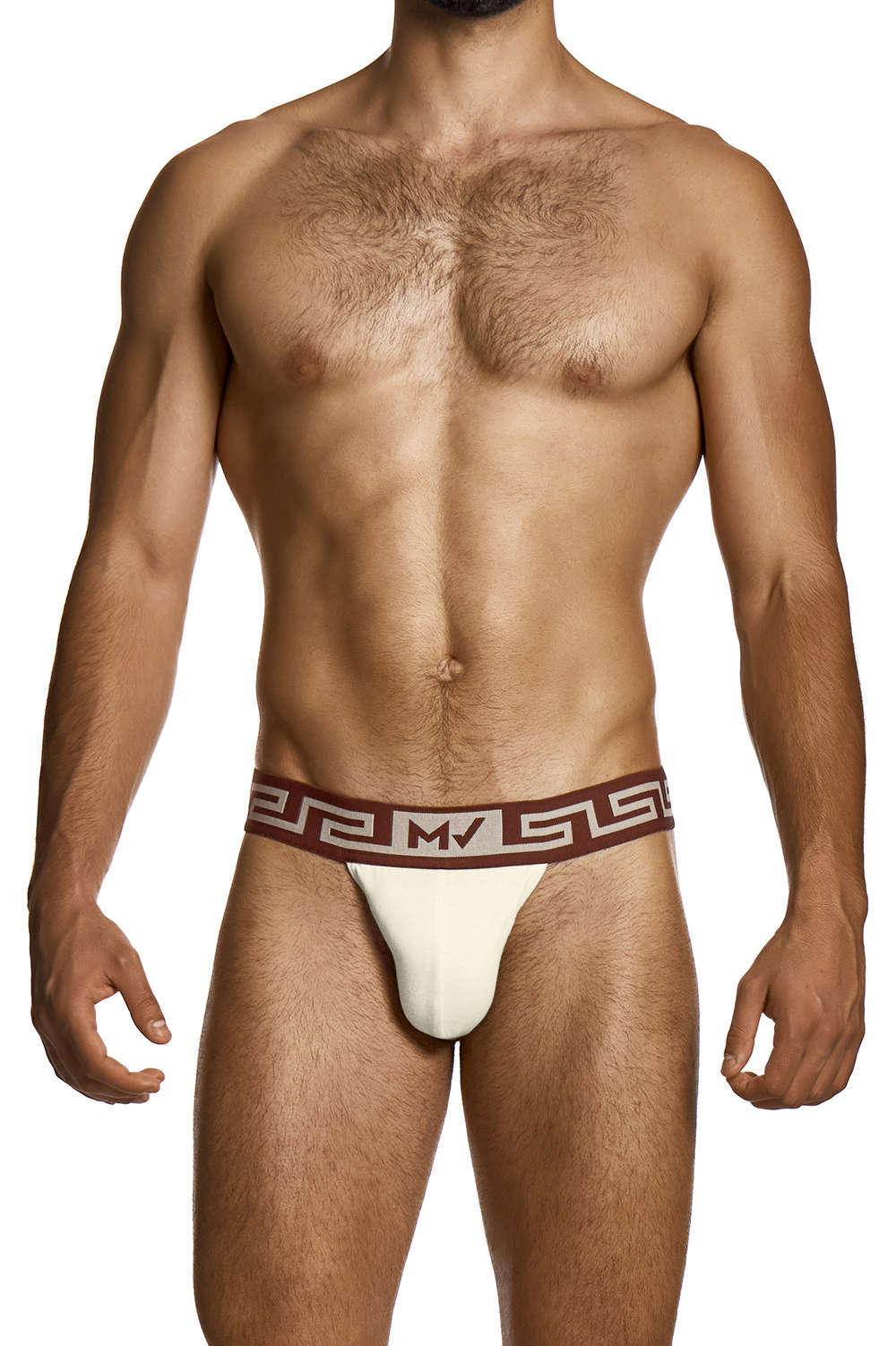 Modus Vivendi Linen Thong men’s underwear string in luxury natural fabrics including cotton. Buy skimpy male g-strings - lined pouch and deep elastic
