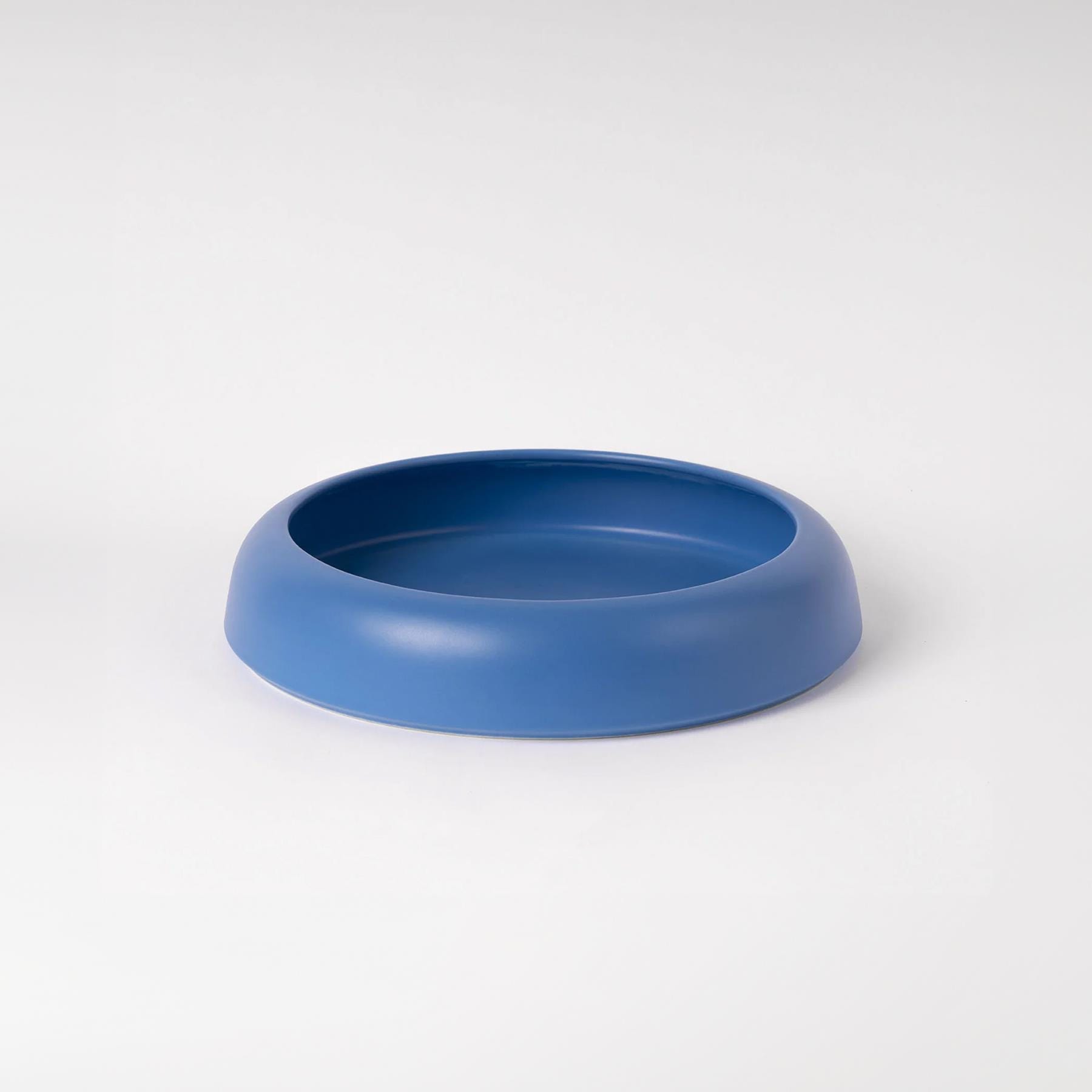 Raawii Omar Bowl 02 Electric Blue Earthenware