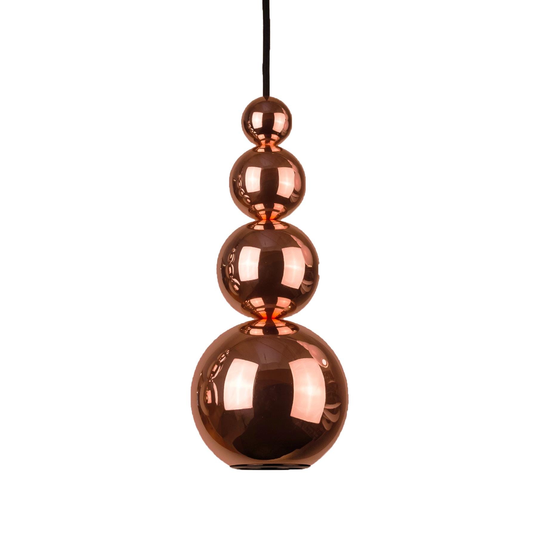 Bubble Pendant Copper Brown Designer Pendant Lighting