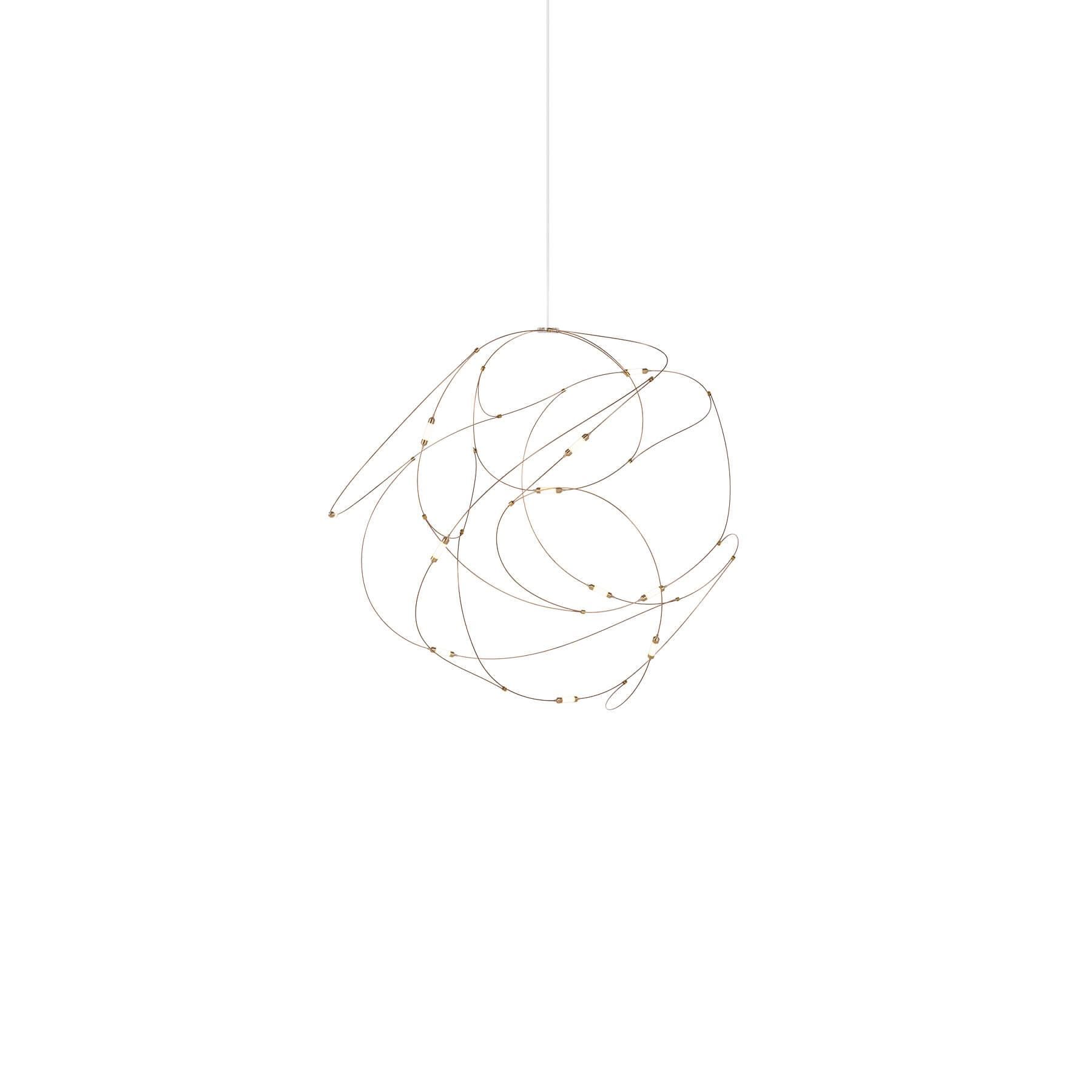 Moooi Flock Of Light Pendant Light Small Brassgold Designer Pendant Lighting