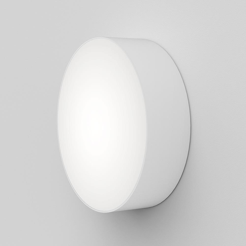 Kea Wall Ceiling Light Large Round White