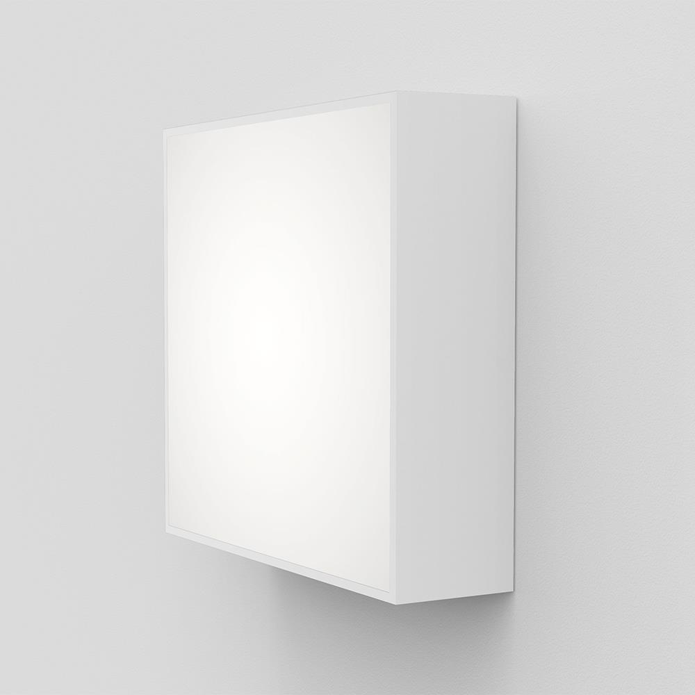 Kea Wall Ceiling Light Large Square White