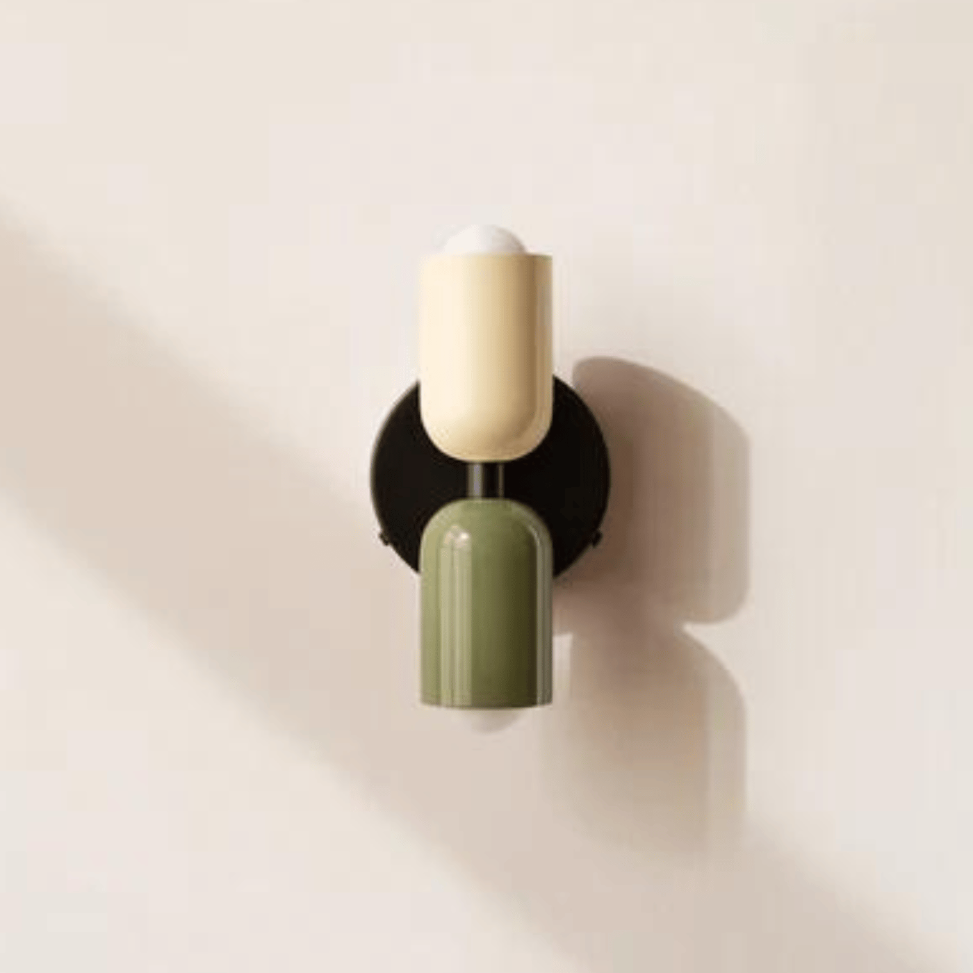 In Common With Up Down Wall Sconce Bone Reed Green Wall Lighting