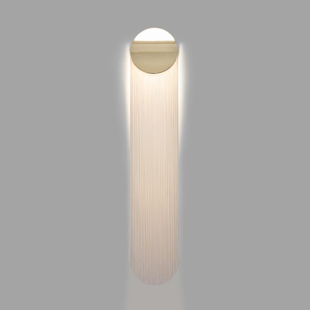 Ce Petite Wall Light Long Chrome Plated Natural White