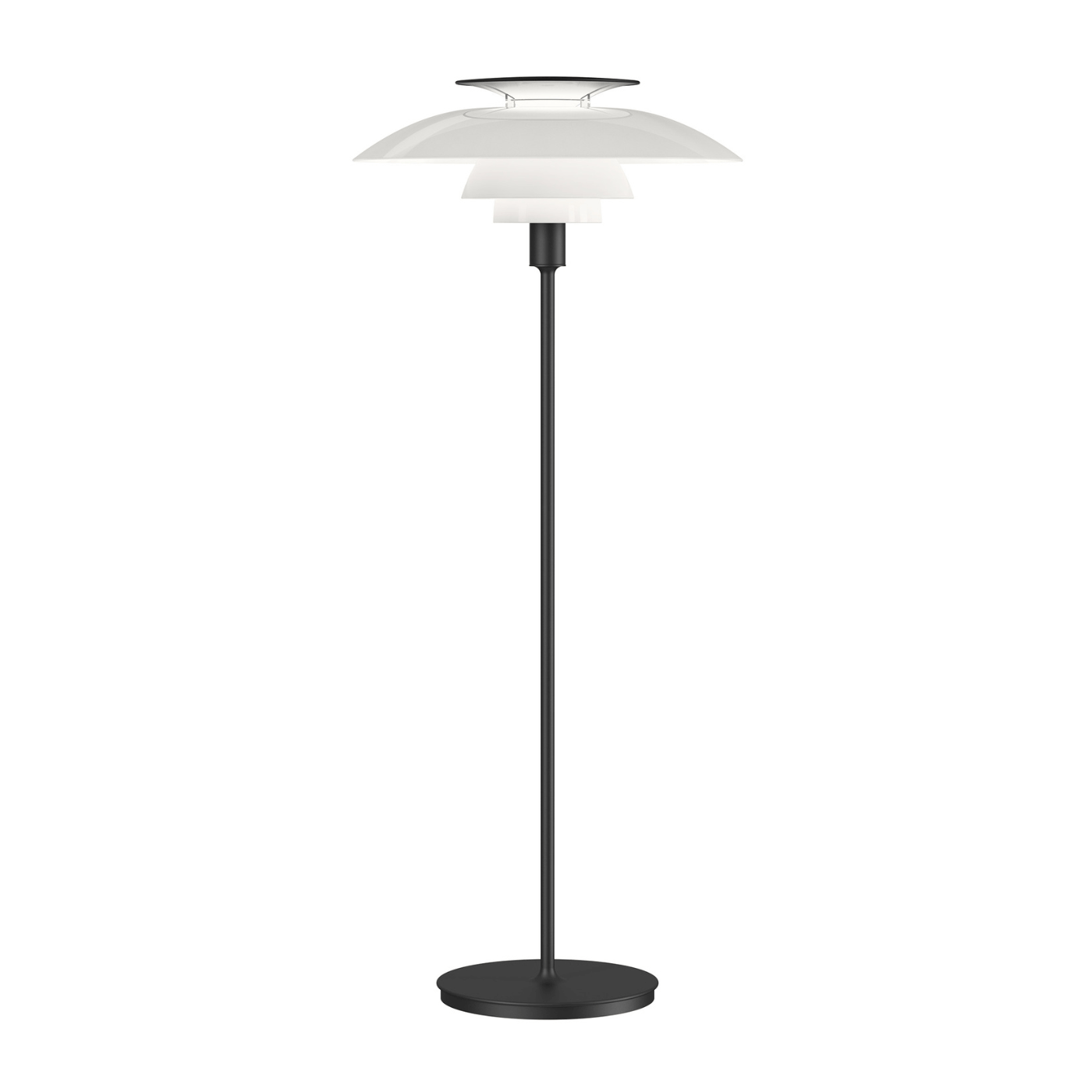 Louis Poulsen Ph80 Floor Lamp Black Onoff Floor Lighting Designer Floor Lamp