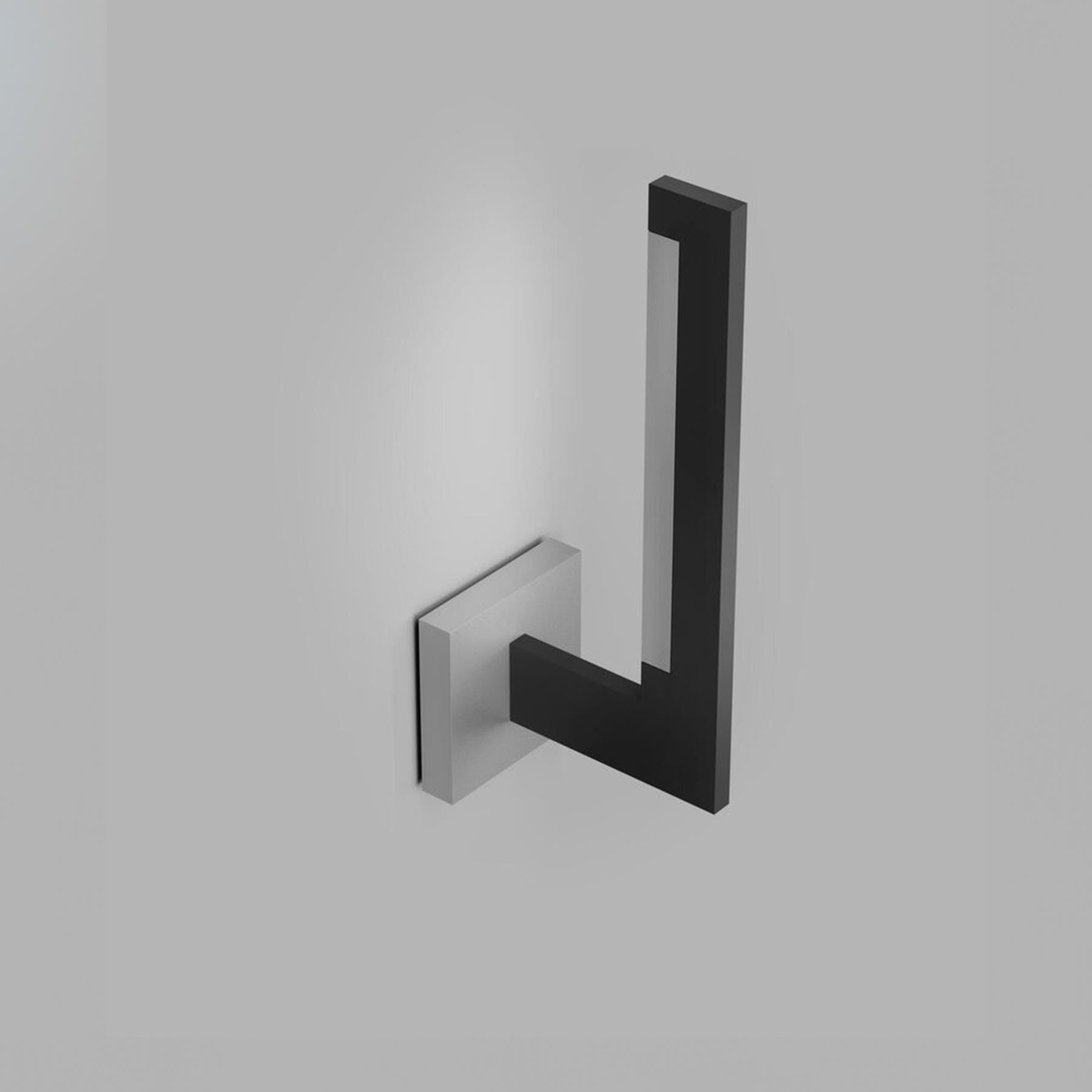 Light Point Inlay W2 Linear Wall Light Satin Silver Wall Lighting