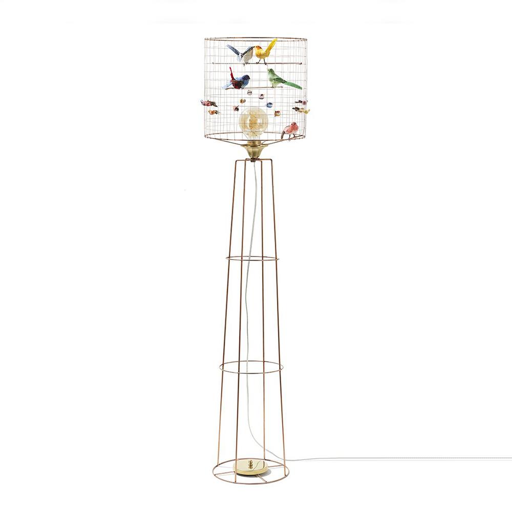 Mathieu Challieres Voliere Floor Lamp Floor Lighting Multi Designer Floor Lamp