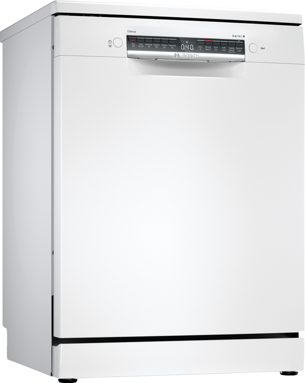 Bosch Sms4hcw40g Full Size Dishwasher White 14 Place Settings Euronics Delivery Within 710 Days