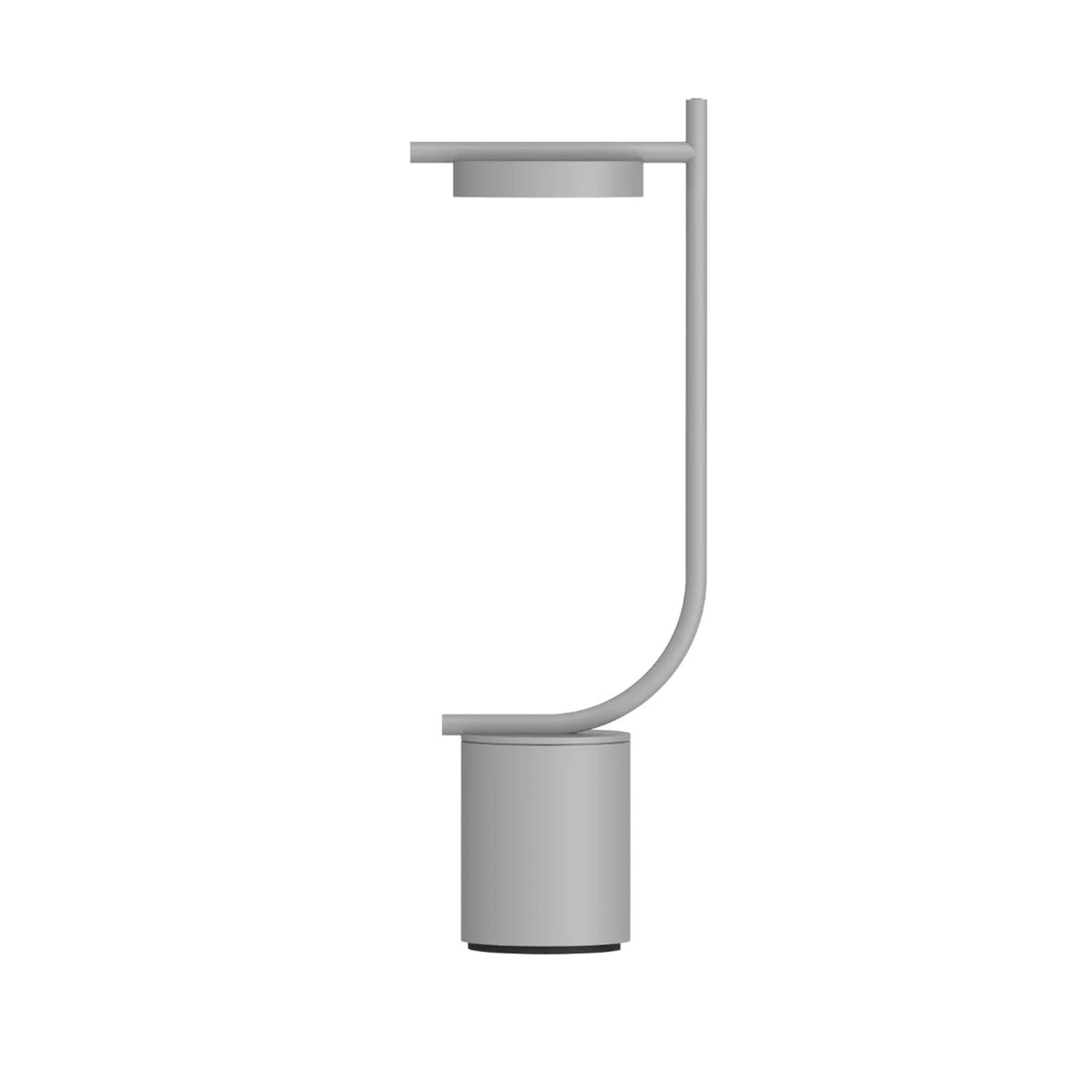 Grupa Igram Portable Table Lamp J Shape Grey Designer Lighting From Holloways Of Ludlow