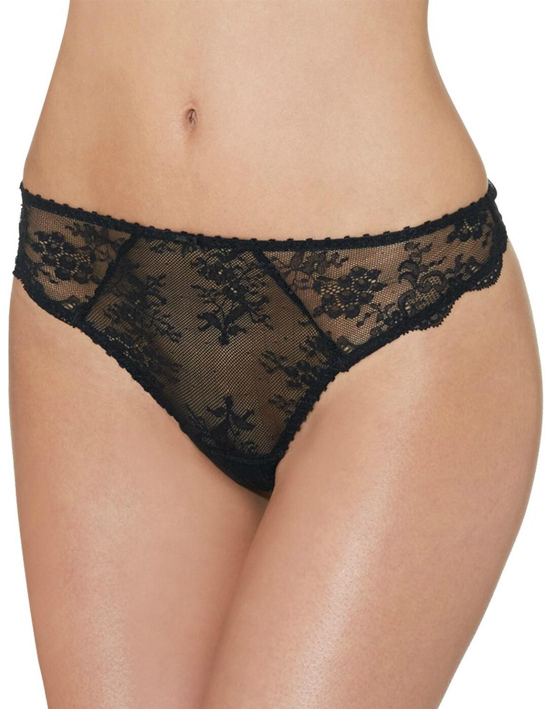 Truly striking! The beautiful L'amour range is now available in a fabulous new colourway for this season! Offering a comfortable and contemporary fit, this Tanga thong brief offers cheeky minimal rear coverage for a truly tempting look. It is crafted from soft-touch fabric and looks splendid when paired with matching coordinates from the L'amour collection!  Chic and sexy design Comfortable fit Contemporary styling Cheeky rear coverage Matching coordinates available Composition:- 78% Polyamide &pipe; 22% Elastane Listed in UK sizes  33595-62094-1120694 DA26  Tanga Thong
