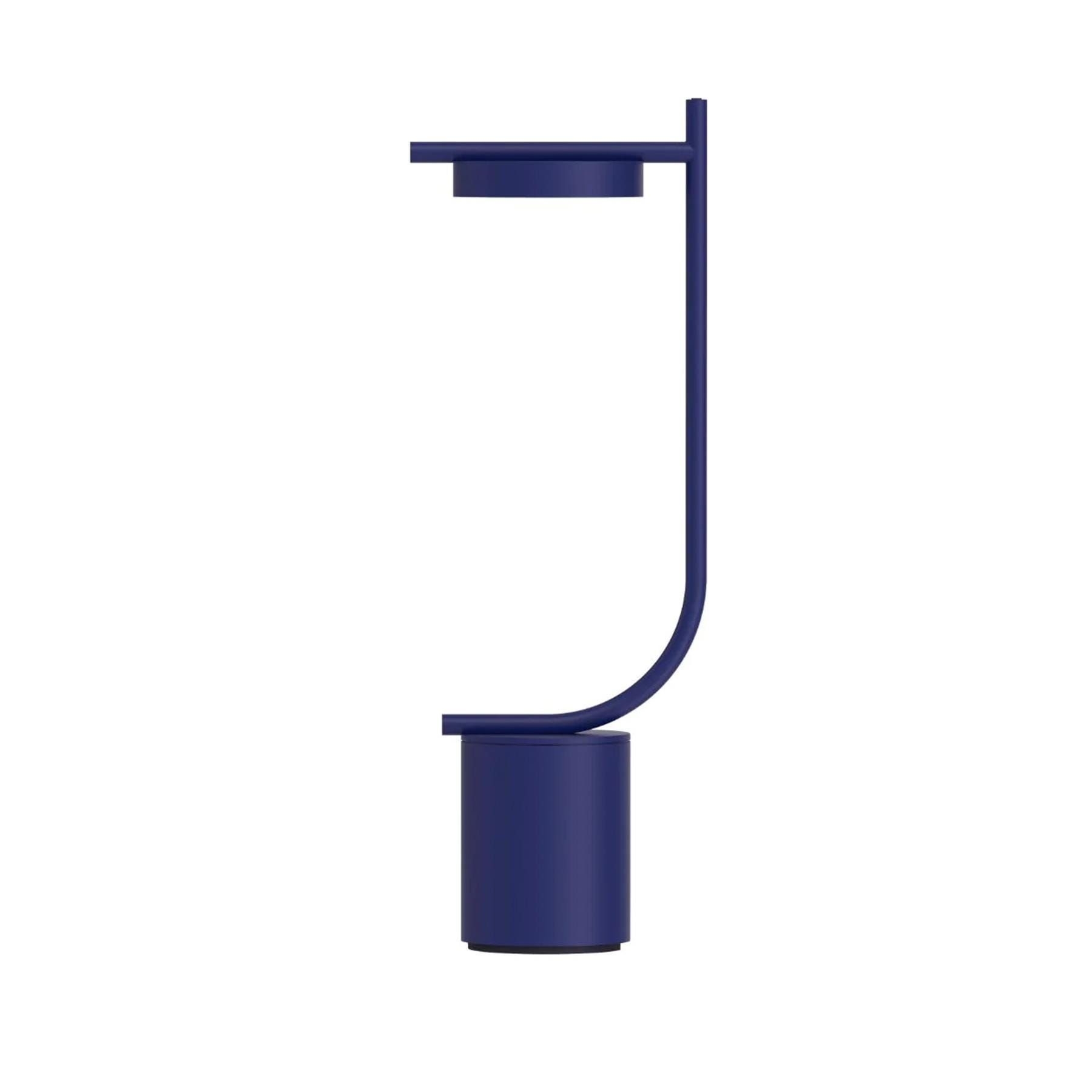 Grupa Igram Portable Table Lamp J Shape Blue Designer Lighting From Holloways Of Ludlow