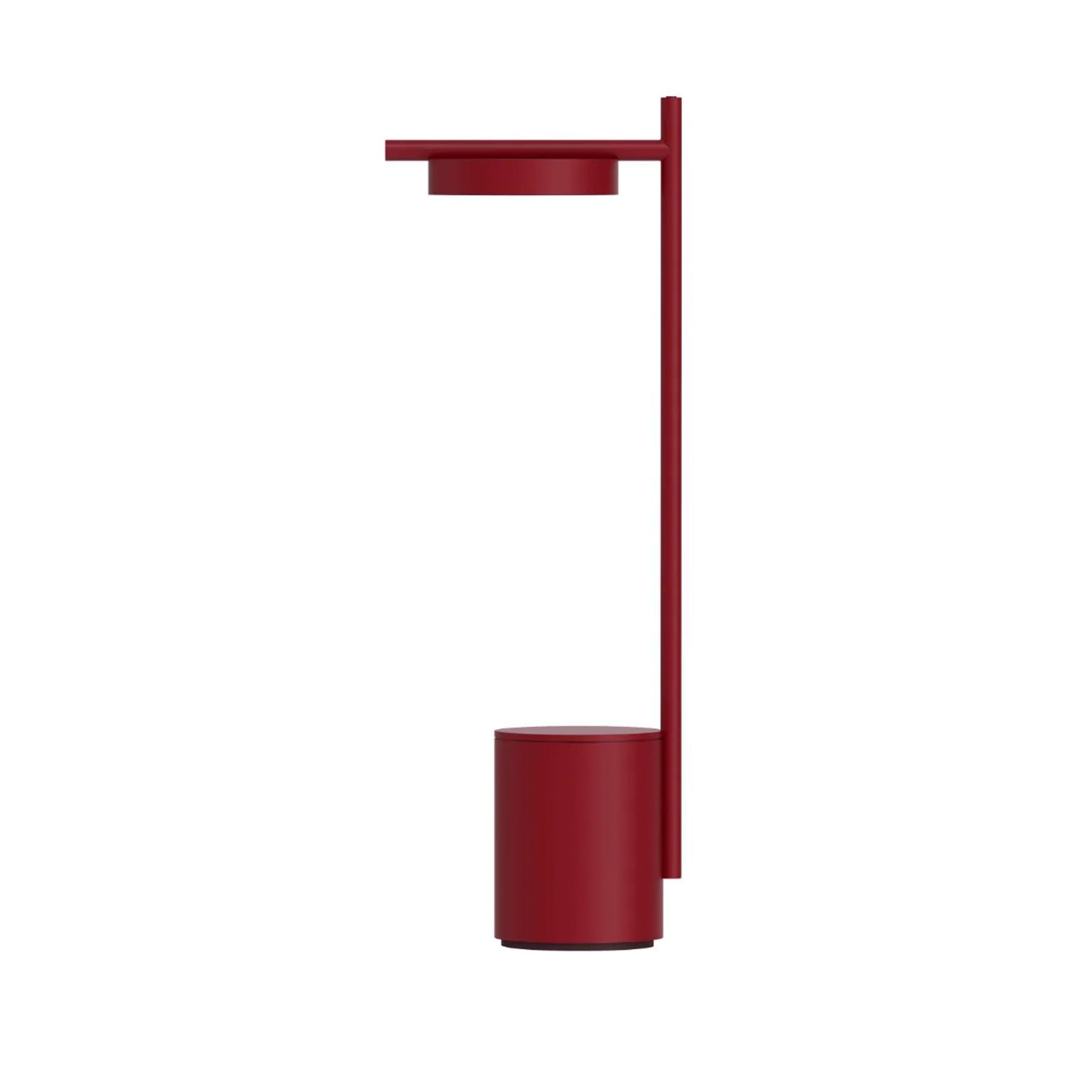 Grupa Igram Portable Table Lamp I Shape Red Designer Lighting From Holloways Of Ludlow