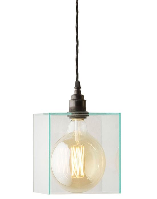 Globe Pendant Light Clear Glass