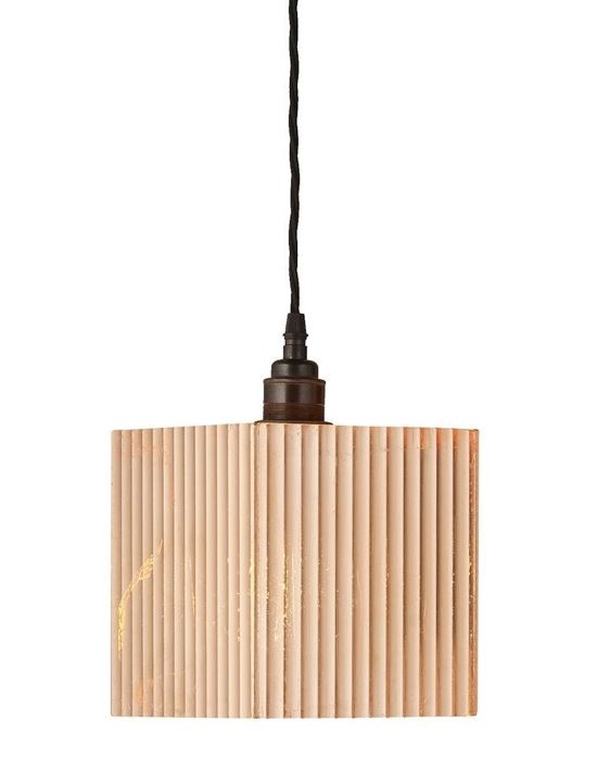 Globe Pendant Light Copper Leaf