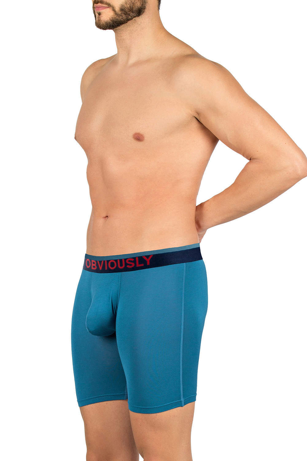 Shop new Obviously FreeMan Anatofree 6 Inch Leg Boxer Brief men's underwear shorts with the anatomical pouch. More bamboo trunks online