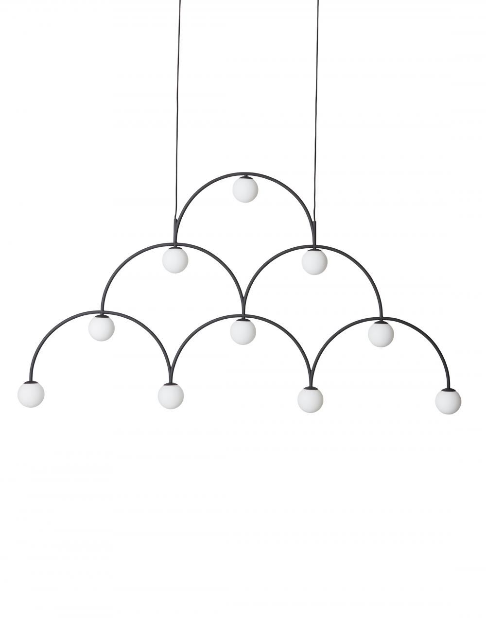 Pholc Bounce Pendant 169 Black Designer Pendant Lighting