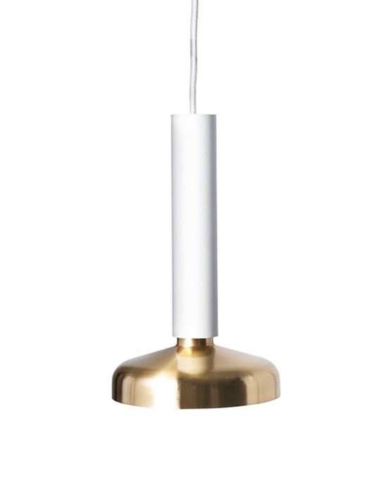 Pholc Blend Pendant Matt White Brass Designer Pendant Lighting