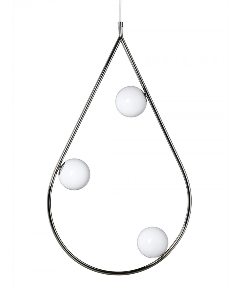 Pholc Pearls Pendant 80 Nickel Opal Silver Designer Pendant Lighting