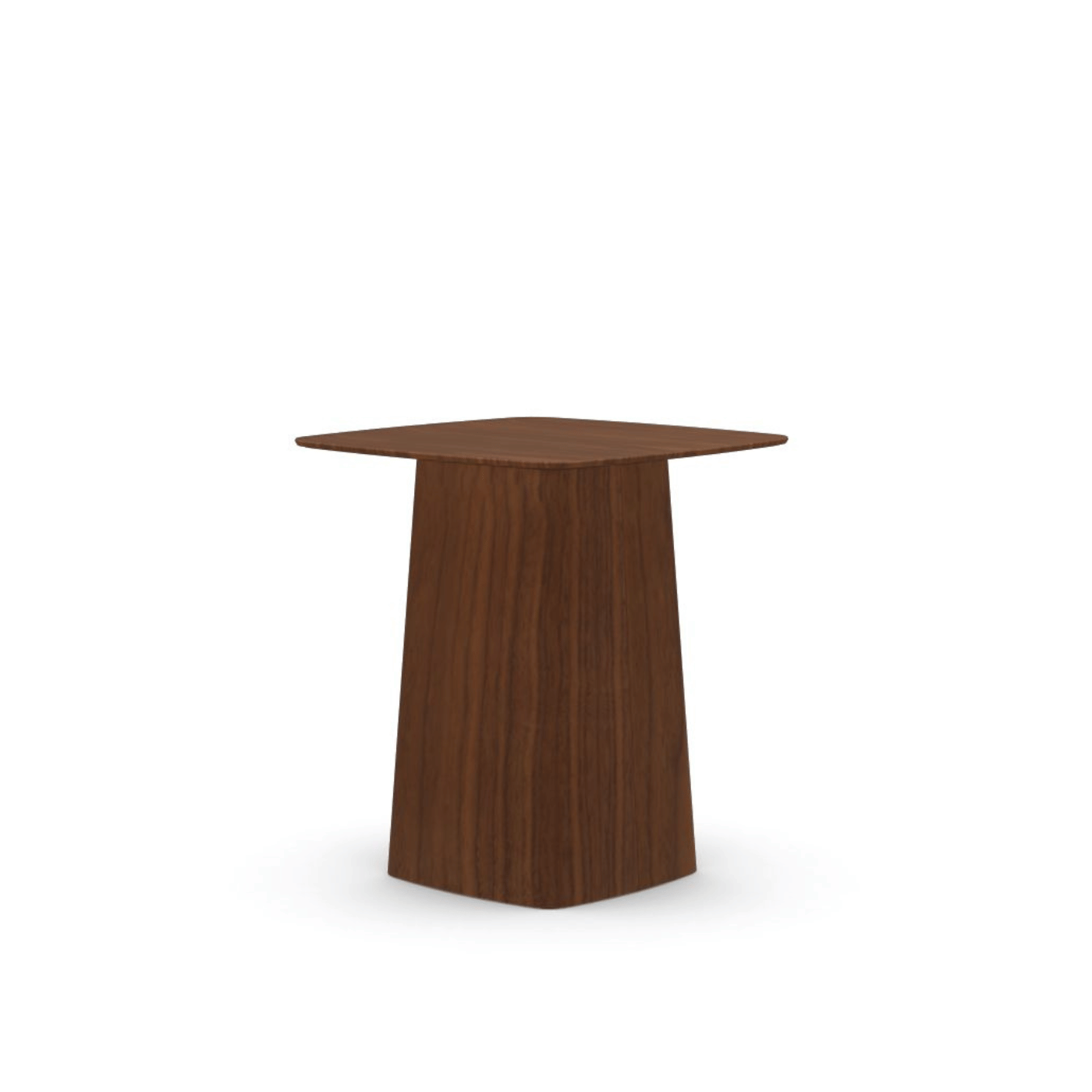 Vitra Wooden Side Table Medium Black Pigmented Walnut Designer Furniture From Holloways Of Ludlow