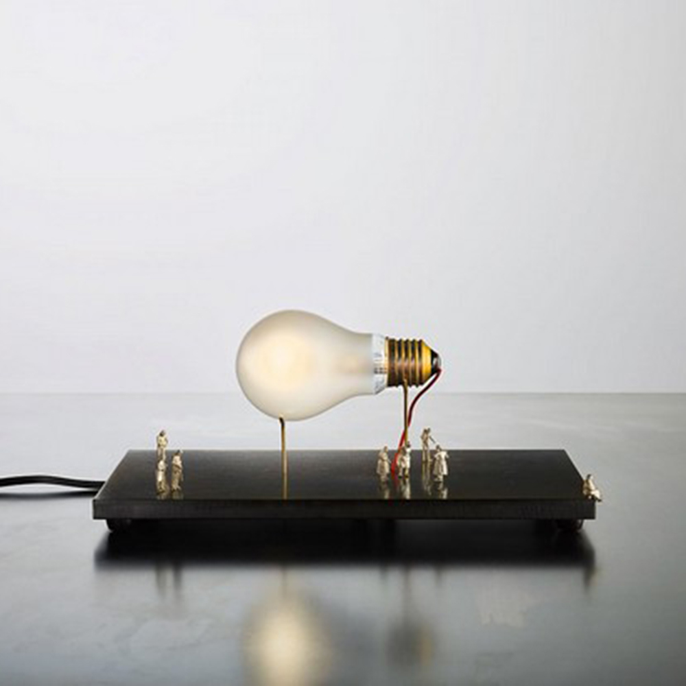 I Ricchi Poveri Table Light Monument For A Bulb