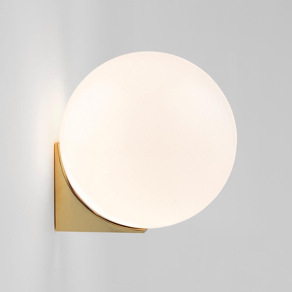 Brass Architectural Collection Single Wall Light Polished Brass