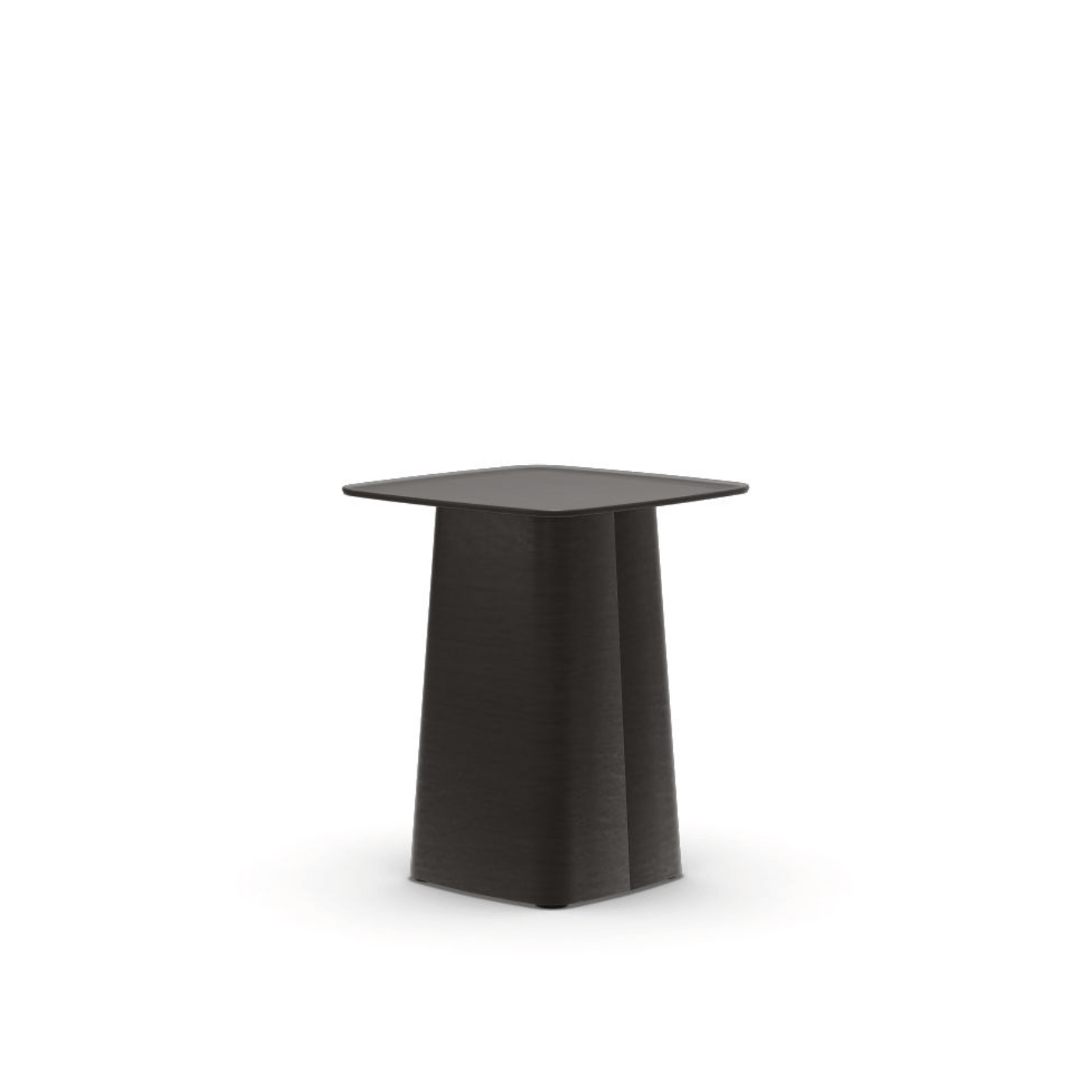 Vitra Wooden Side Table Small Dark Oak Designer Furniture From Holloways Of Ludlow