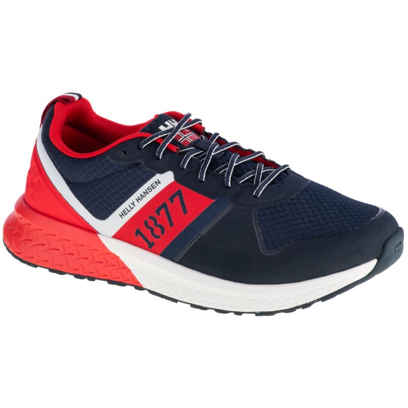 helly hansen mens alby 1877 low shoes - navy blue