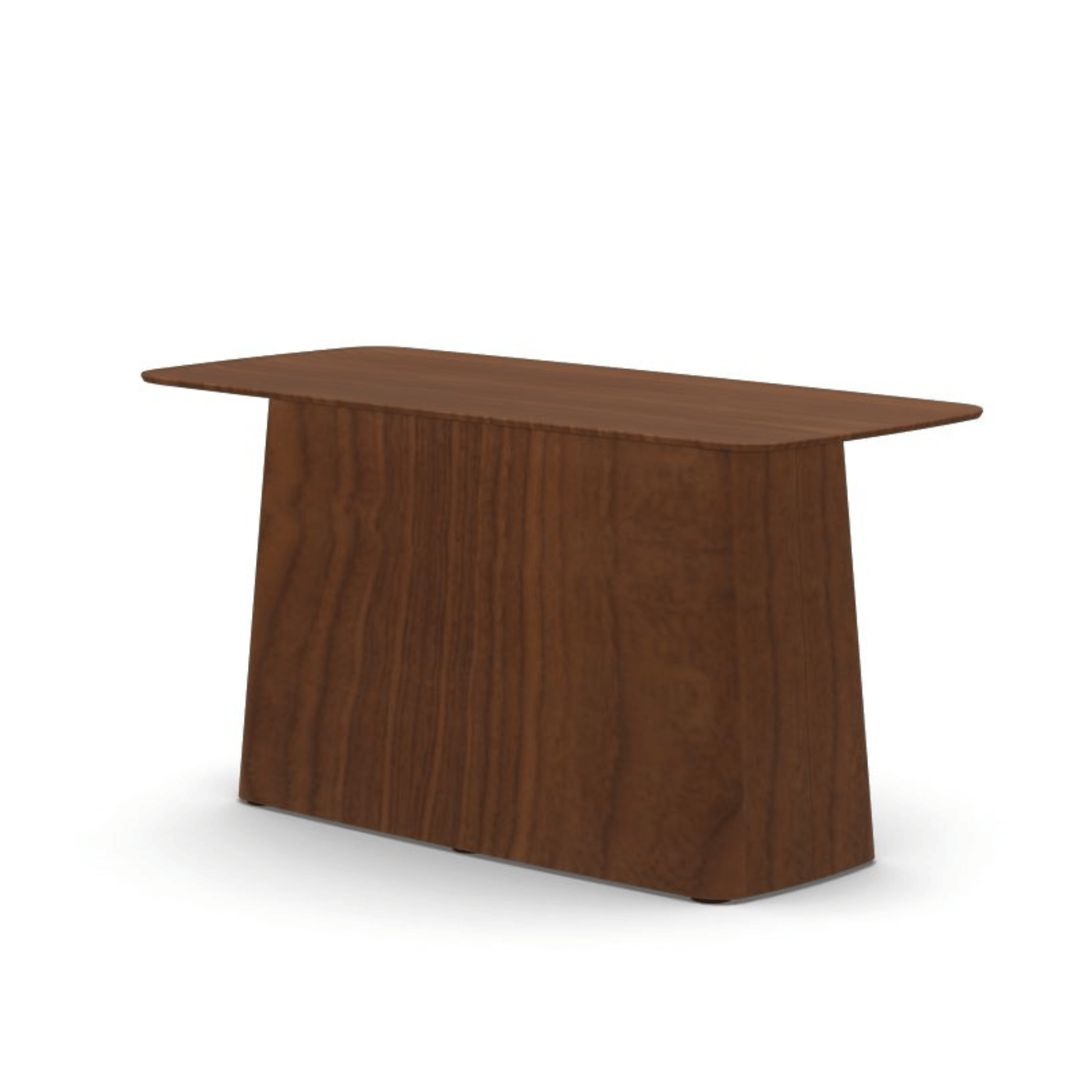 Vitra Wooden Side Table Large Black Pigmented Walnut Designer Furniture From Holloways Of Ludlow