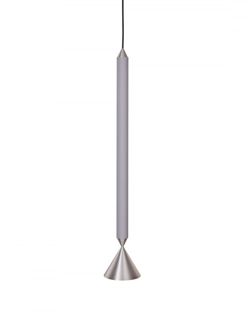 Apollo Pendant 59 Light Grey Aluminium