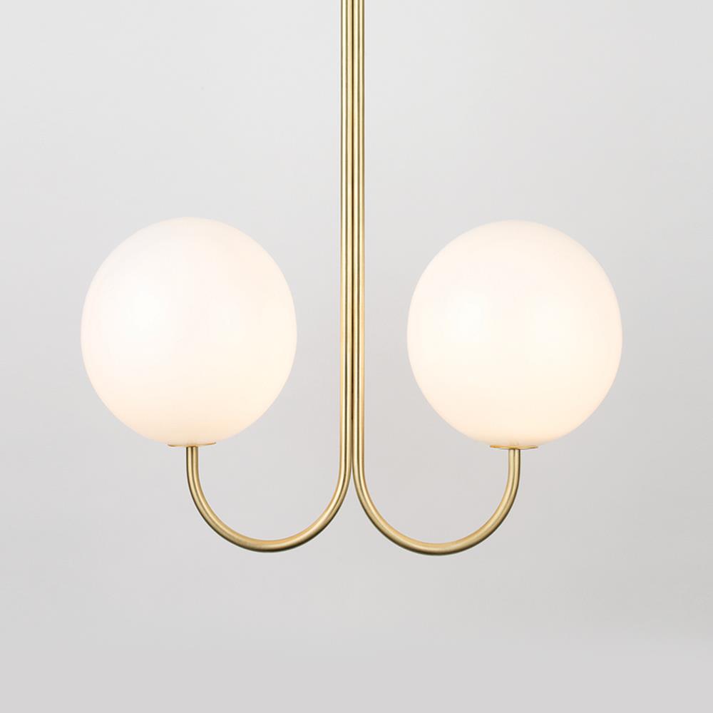 Michael Anastassiades Angle Ceiling Mounted Pendant Double Satin Brass Brassgold Designer Pendant Lighting