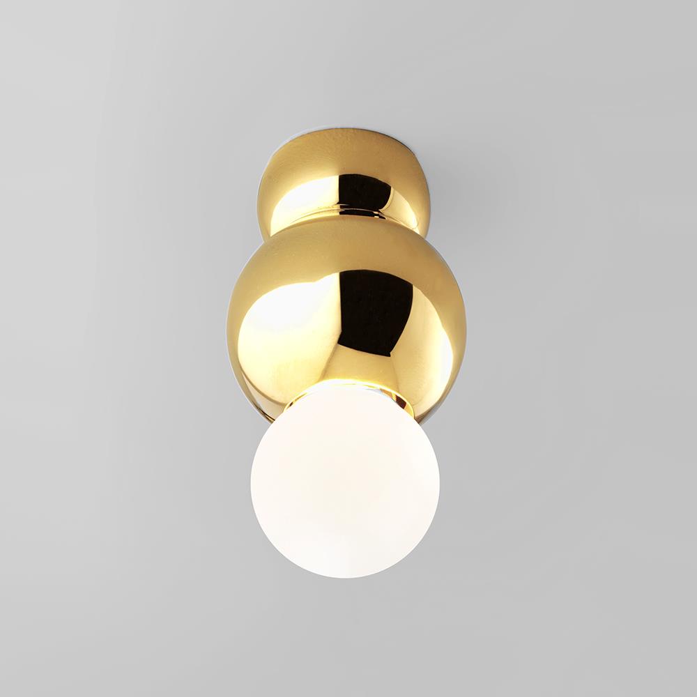 Ball Ceiling Light Polished Brass