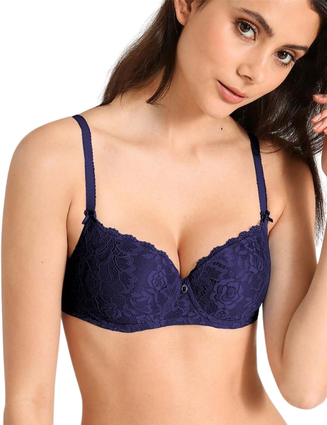 Indulge in the utmost luxurious lingerie with the beautiful Rosessence collection by Aubade. This chic half cup bra is crafted from the finest floral lace creating a stylish feminine look. The eye-catching charm with crystal detail draws the eye to your alluring cleavage while adding a luxurious detail. Underwiring offers added support and the moulded cups create a rounded shape. Matching lingerie is available from the luxurious Rosessence collection by Aubade for a chic coordinated style.  Crystal charm on the bridge Luxurious floral lace Flirty half-cup design Moulded cups Underwired Hook and eye closure Adjustable shoulder straps Country of origin: Madagascar Composition: Cup lace: 72% Polyamide &pipe; 28% Elastane Composition: Lace side back: 82% Polyamide &pipe; 18% Elastane Composition: Middle lace: 85% Polyamide &pipe; 15% Elastane Composition: Lining: 100% Polyamide Composition: Lining back: 92% Polyamide &pipe; 8% Elastane Listed in UK sizes  55857-99370-1288641 HK04-6 Half Cup Bra