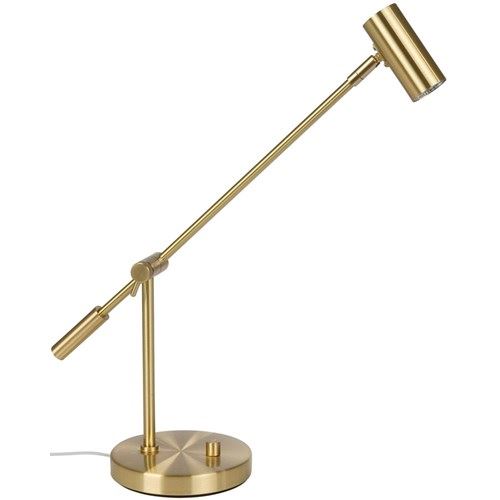 Nyborg Led Desk Lamp Polished Brass