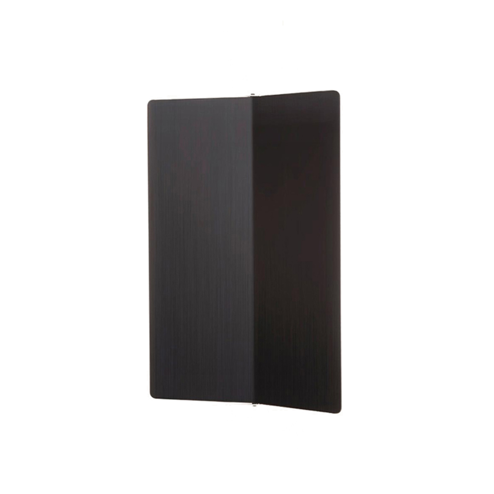 Applique A Volet Pivotant Wall Light Folded Black Anodised