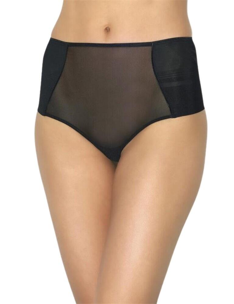 The sculpting hot tanga from the Beauty Sculpt range at Aubade features a high waist that offers a tummy-smoothing effect. The brief is wide at the hips, following through to the lower back which then cuts away to cheeky minimal rear coverage providing a sculpted figure and invisibility under clothing.  Transparent panel detailing Sexy minimal rear coverage Composition: 83% Polyamide &pipe; 17% Elastane  Listed in UK sizes  48506-88080-1166574 A571 Tanga Brief